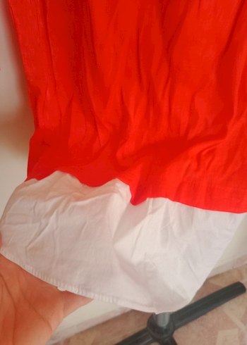 40 Beden Kırmızı Uzun Kollu Tunik