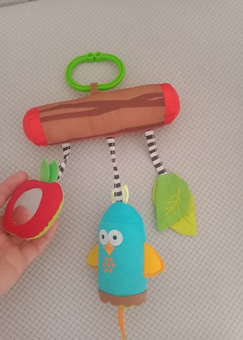 Renkli asmalı Çıngırak Oyuncak
