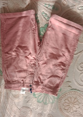 Kız Çocuk Pembe Bol Kesim Düğmeli şort - Görsel 2