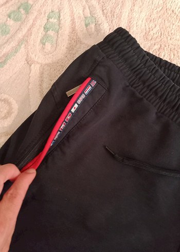 Gri Fermuarlı Erkek Rahat Şort - Görsel 3