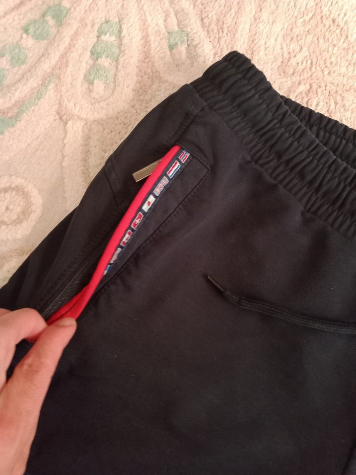 Gri Fermuarlı Erkek Rahat Şort - Görsel 3