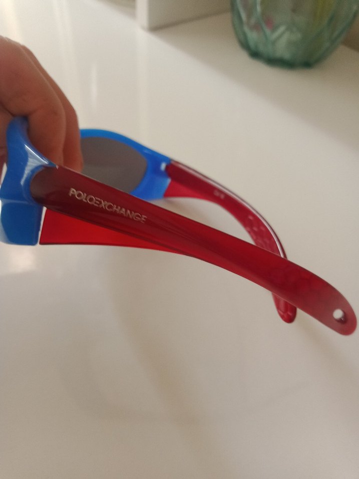 Renkli erkek çocuk  Spor Güneş Gözlüğü - Görsel 5