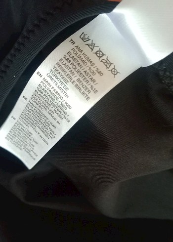 Siyah Drapeli İnce Askılı Mini Mayo - Görsel 6