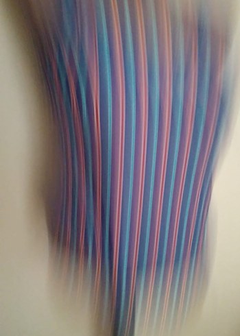 Çizgili Renkli Kadın Mayo - Görsel 4