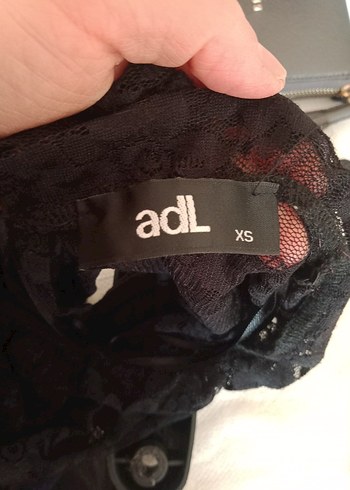 Siyah Dantel Mini Gotik Elbise - Görsel 4