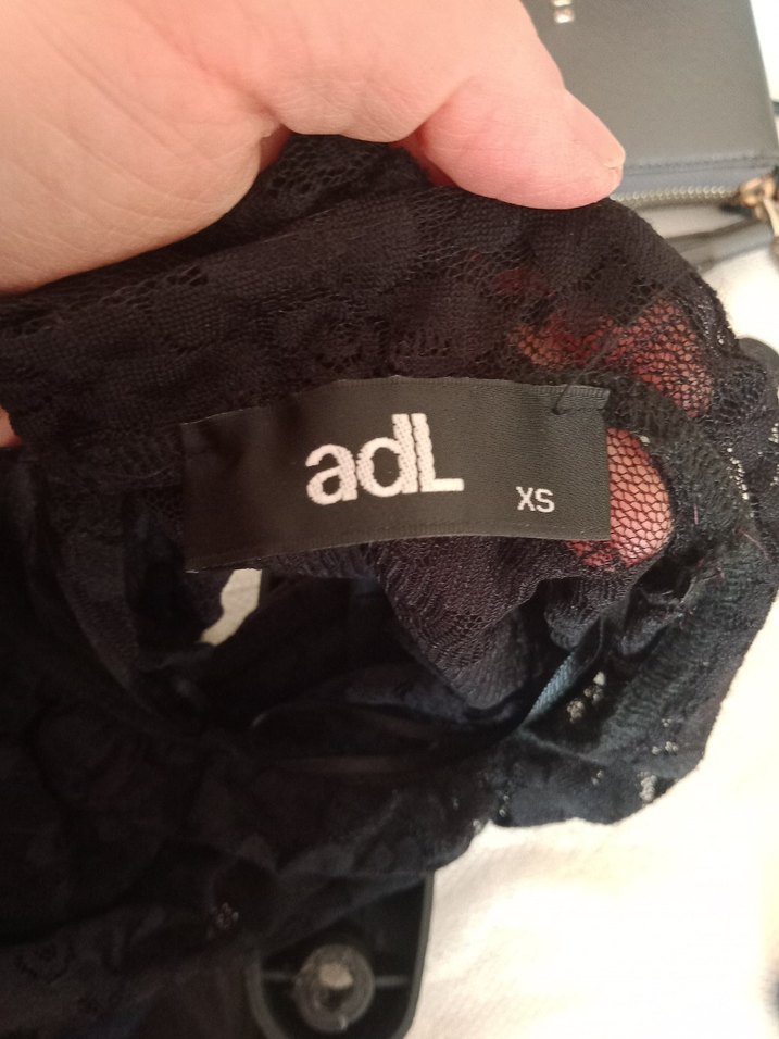 Siyah Dantel Mini Gotik Elbise - Görsel 4