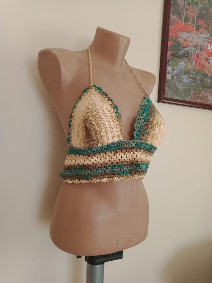 Örme Mini Büstiyer - Görsel 2