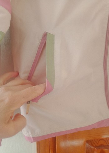 vintage Kızlar için Pembe Rahat Kesim Eşofman Takımı - Görsel 3