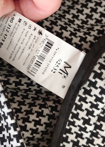 Gri Midi Kadın Kumaş Pantolon - Görsel 6