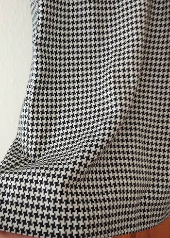 Gri Midi Kadın Kumaş Pantolon - Görsel 3