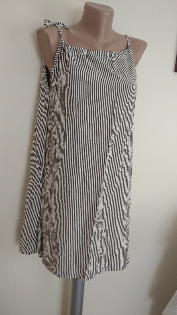 askılı kısa elbise - Görsel 3