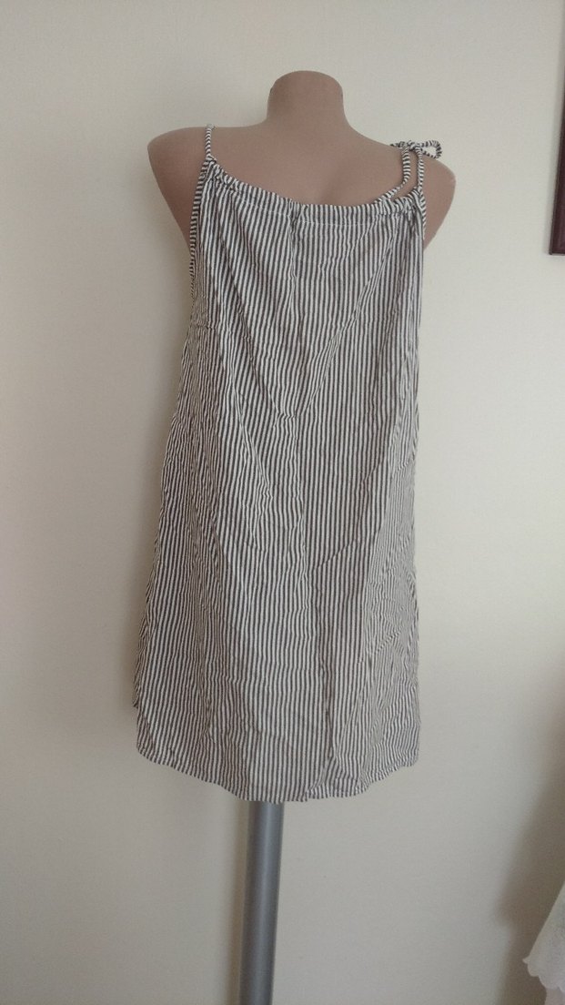 askılı kısa elbise - Görsel 4