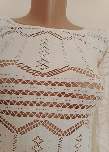 Dantelli Plaj elbisesi  - Görsel 2