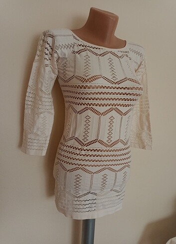 Dantelli Plaj elbisesi  - Görsel 4