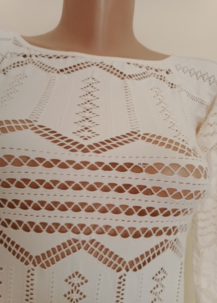 Dantelli Plaj elbisesi  - Görsel 2