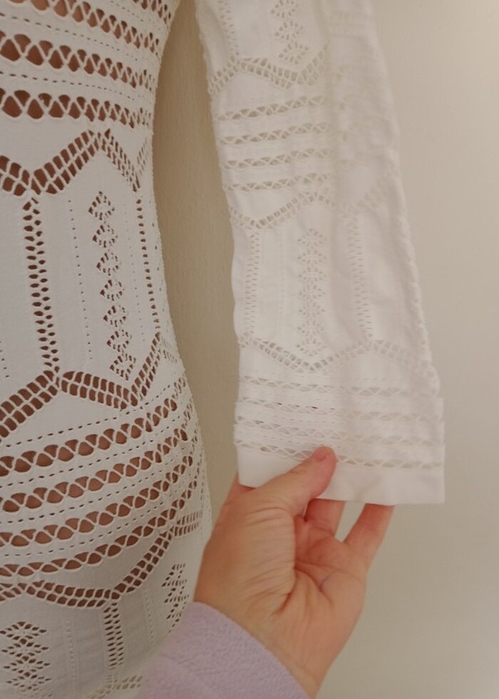 Dantelli Plaj elbisesi  - Görsel 5