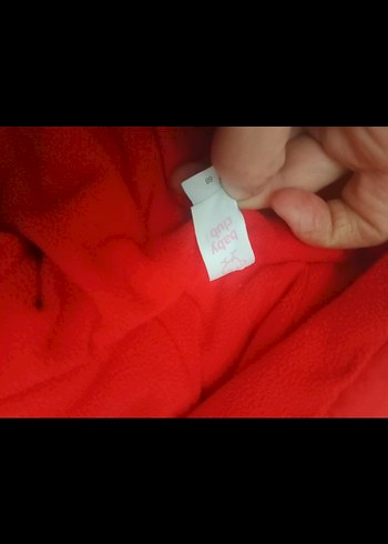 Kız Bebek Kırmızı astronot tulum - Görsel 6