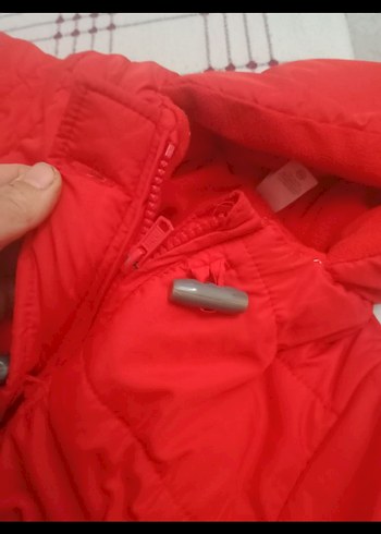 Kız Bebek Kırmızı astronot tulum - Görsel 5