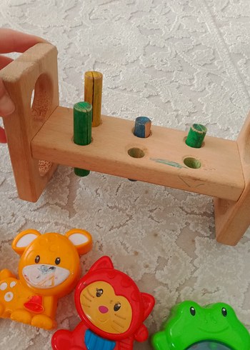 Diğer Çok Renkli Eğitici Oyuncak Seti