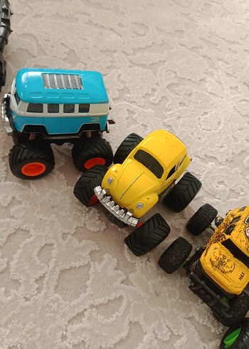 Beden Renkli Mini metal Oyuncak Araba Seti