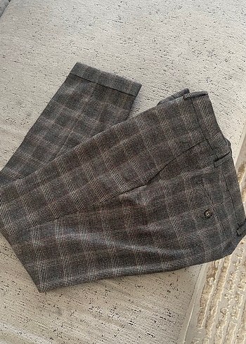 Beymen busines Kareli erkek Kumaş Pantolon - Görsel 4