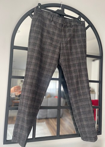 Beymen busines Kareli erkek Kumaş Pantolon - Görsel 2