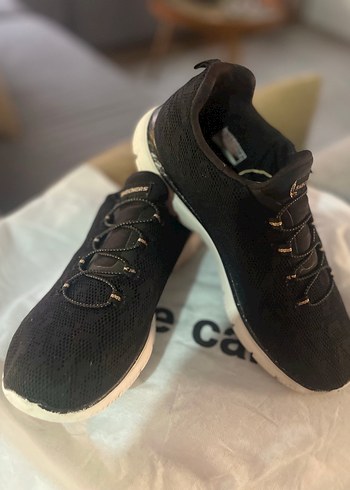 Skechers Kadın Siyah Spor Ayakkabı - Görsel 2