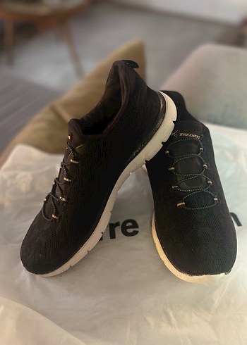 Skechers Kadın Siyah Spor Ayakkabı - Görsel 4