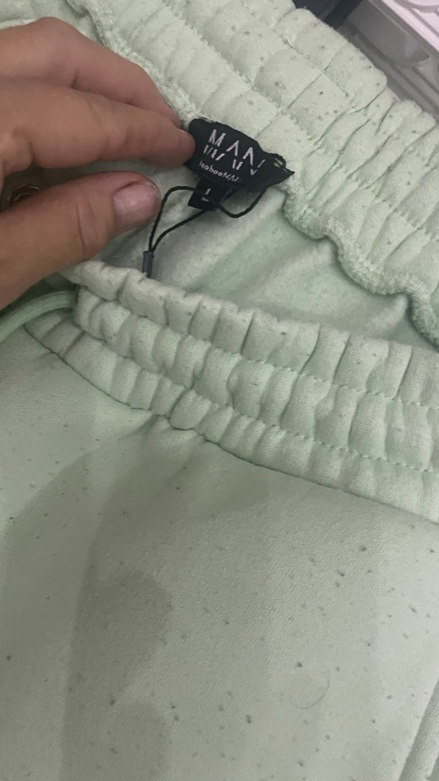 Erkek Yeşil  Rahat Kesim Şort - Görsel 4