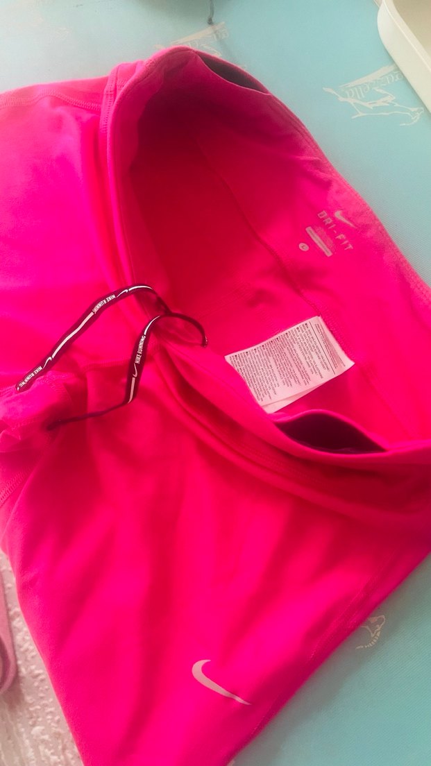 Nike DRI-fit Pembe Spor Tayt - Görsel 4