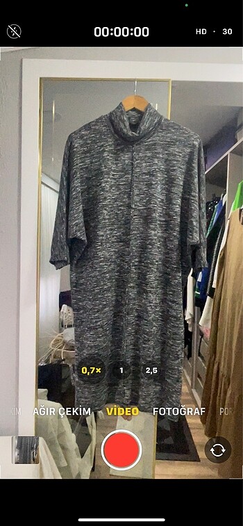 Triko elbise tunik
