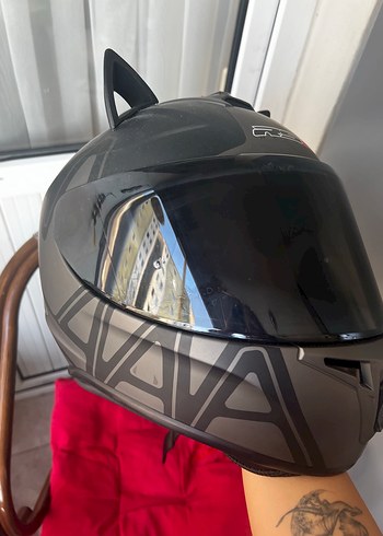 Siyah Mat Biker Motosiklet Kaskı RS2 - Görsel 3