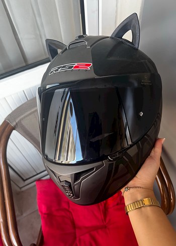 Siyah Mat Biker Motosiklet Kaskı RS2 - Görsel 2