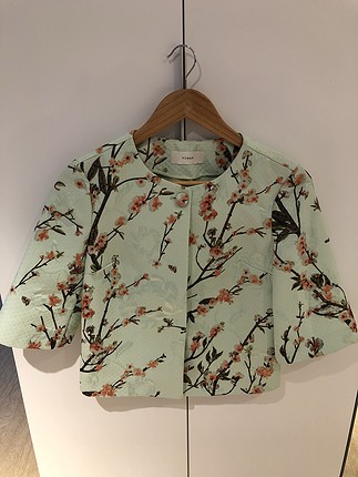 Roman Yeşil Blazer Ceket
