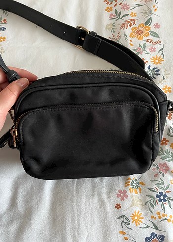 Tokalı Siyah Kadın Çapraz Çanta - Görsel 3