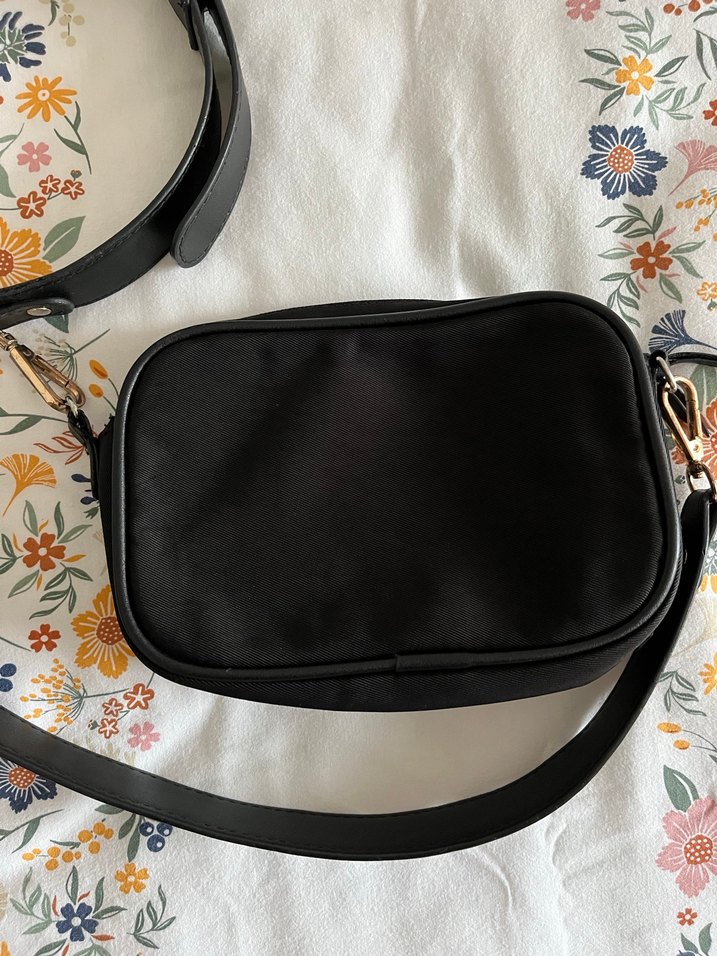 Tokalı Siyah Kadın Çapraz Çanta - Görsel 2