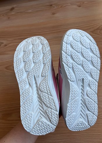 Kız Çocuk Pembe Velcro Spor Ayakkabı - Görsel 4