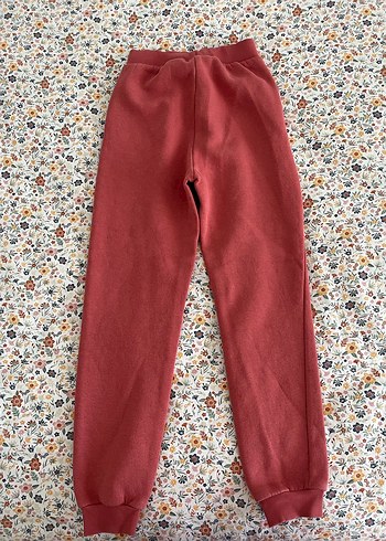 Bordo Fermuarlı Kadın Eşofman Altı - Görsel 2