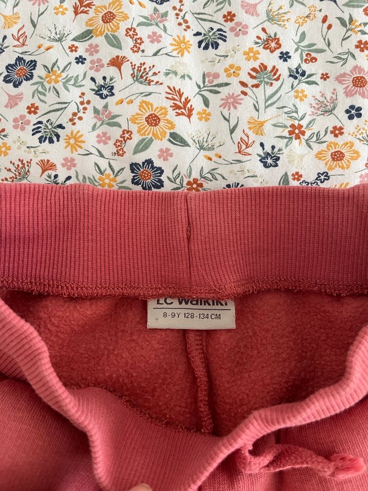 Bordo Fermuarlı Kadın Eşofman Altı - Görsel 3