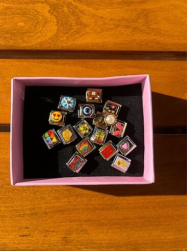 5 adet charm