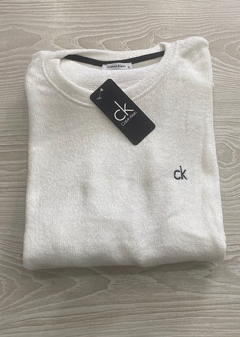 Diğer Uzun Kollu Beyaz Erkek Sweatshirt