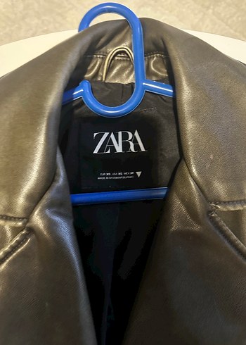 Zara Kadın Deri Biker Ceket