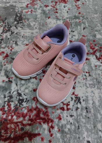 Lumberjack Kız Çocuk Pembe Cırt Cırtlı Spor Ayakkabı