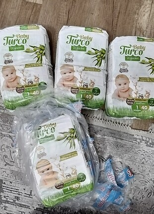 Baby turco 160 adet 1 numara bez