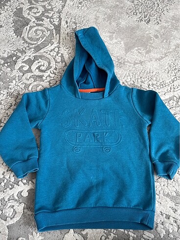 LC Waikiki Kapşonlu Bebek sweatshirt