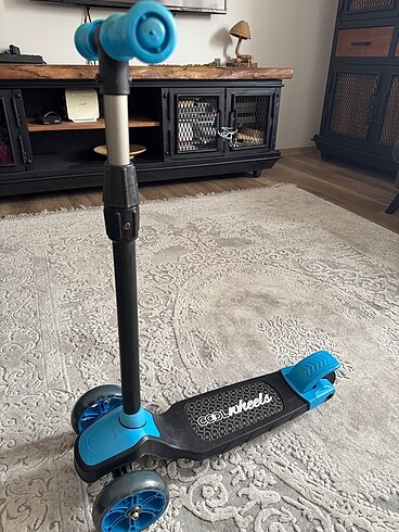 Beden mavi Renk Scooter dışarıda kullanılmadı