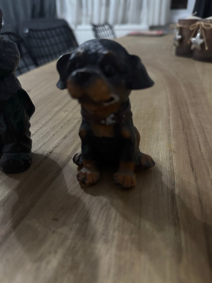 Köpek müzisyen Figürü biblo - Görsel 2