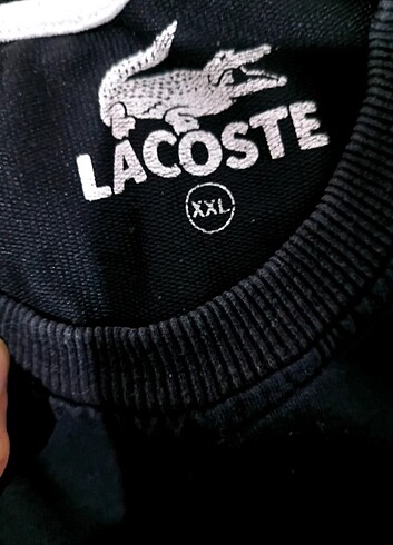 Lacoste Lacoste eskitme kumaş kazak