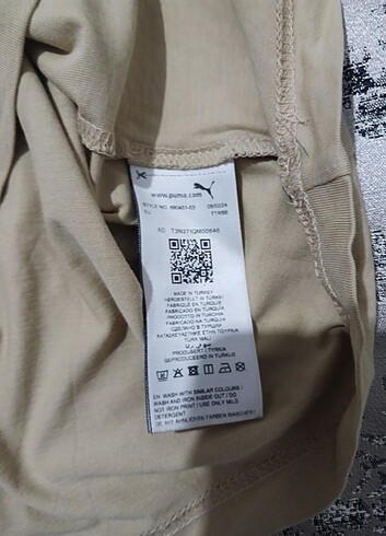 l/xl Beden ten rengi Renk Puma tişört 
