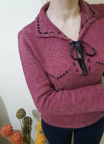 m Beden pembe Renk GÜL KURUSU KAZAK